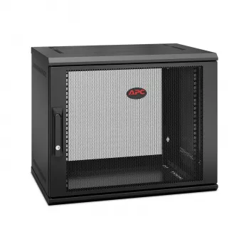 APC NetShelter WX AR109SH4 - 9U, 19 colių sieninis montavimo spintos korpusas, 400 mm gylio, pilnai surinktas