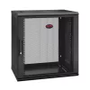 APC NetShelter WX AR112SH4 - 12U, 19 colių sieninis montavimo spintelis, surinktas, 400 mm gylio