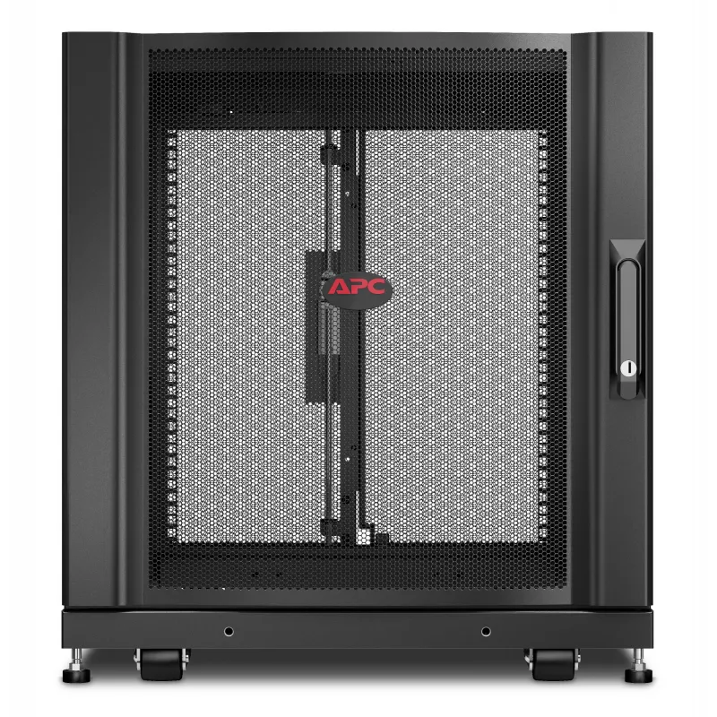 APC NetShelter SX, serverinis stovas, 12U, juodas, 658x600x900 mm