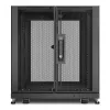 APC NetShelter SX, serverinis stovas, 12U, juodas, 658x600x900 mm
