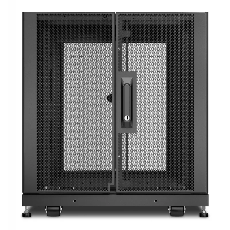 APC NetShelter SX, serverinis stovas, 12U, juodas, 658x600x900 mm