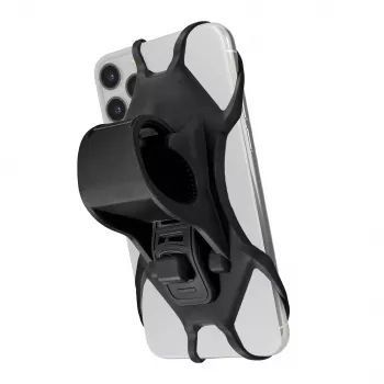 Celly Swipe Bike pasyvus laikiklis telefonui / išmaniajam telefonui, juodas