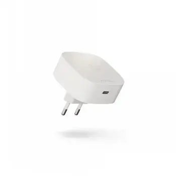 Belaidis įkrovimo adapteris Zens ZESC18W/00 Baltas, 18W greitas įkrovimas, Qi imtuvas