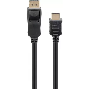 Goobay DisplayPort į HDMI adapterio laidas 5 m, jungtis 1: DisplayPort, jungtis 2: HDMI A tipas