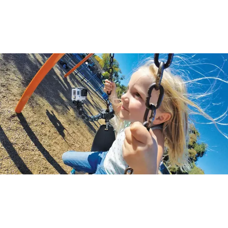 GoPro Jaws Flex Clamp reguliuojamas kaklelis universalus laikiklis