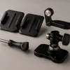 Goprono laikiklis GoPro šalmo priekyje ir šone AHFSM-001