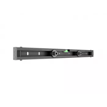 Multibrackets M Universal Wallmount Black Small – fiksuotas itin plonas sieninis laikiklis