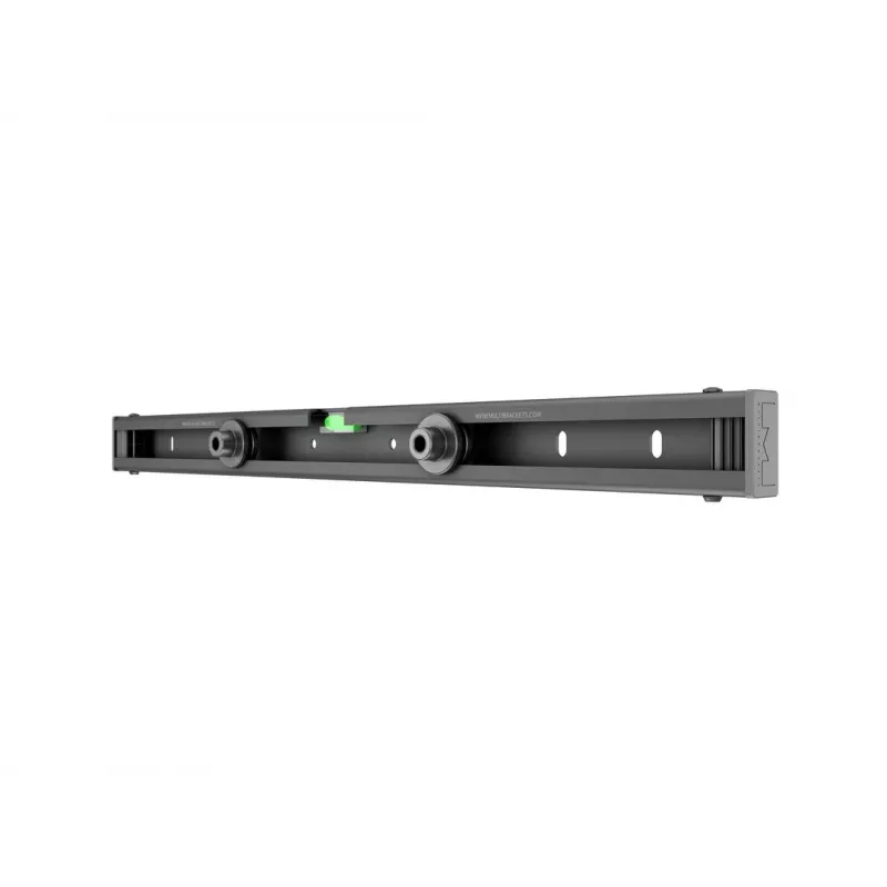 Multibrackets M Universal Wallmount Black Small – fiksuotas itin plonas sieninis laikiklis