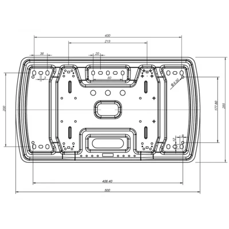 Montavimo laikiklis Multibrackets M VESA Super Slim Tilt & Turn
