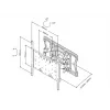 Montavimo laikiklis Multibrackets M VESA Super Slim Tilt & Turn