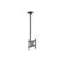 Multibrackets M Public Ceilingmount Medium Single lubų laikiklis, 81,3–116,8 cm (32–46 colių), maks. 70 kg, VESA nuo 100x100 iki 400x400, pasvirimas nuo -5 iki +15°, juodas