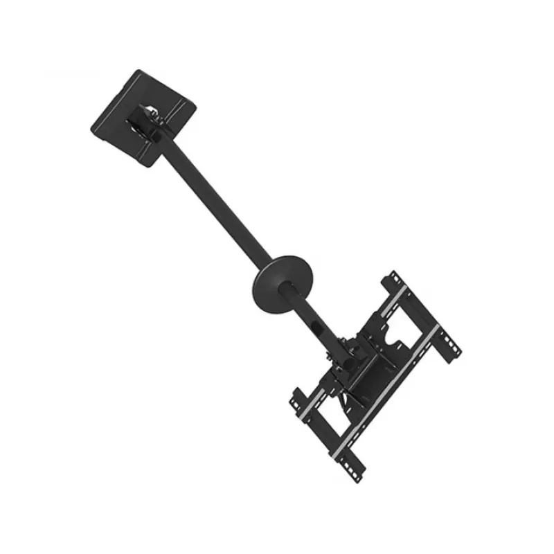 Multibrackets M Public Ceilingmount Medium Single lubų laikiklis, 81,3–116,8 cm (32–46 colių), maks. 70 kg, VESA nuo 100x100 iki 400x400, pasvirimas nuo -5 iki +15°, juodas