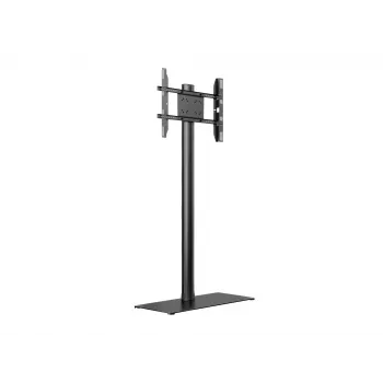 Grindinis stovas ekranui Multibrackets M 180 Single Black su pagrindo plokšte