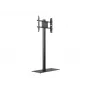 Grindinis stovas ekranui Multibrackets M 180 Single Black su pagrindo plokšte