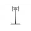 Grindinis stovas ekranui Multibrackets M 180 Single Black su pagrindo plokšte