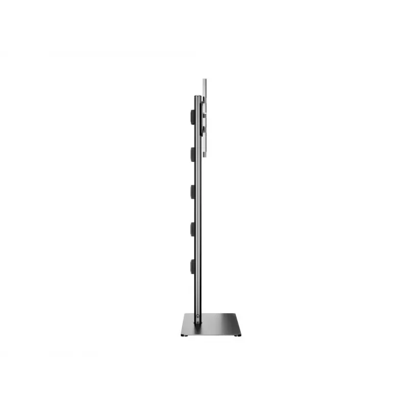 Grindinis stovas ekranui Multibrackets M 180 Single Black su pagrindo plokšte