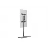 Grindinis stovas ekranui Multibrackets M 180 Single Black su pagrindo plokšte