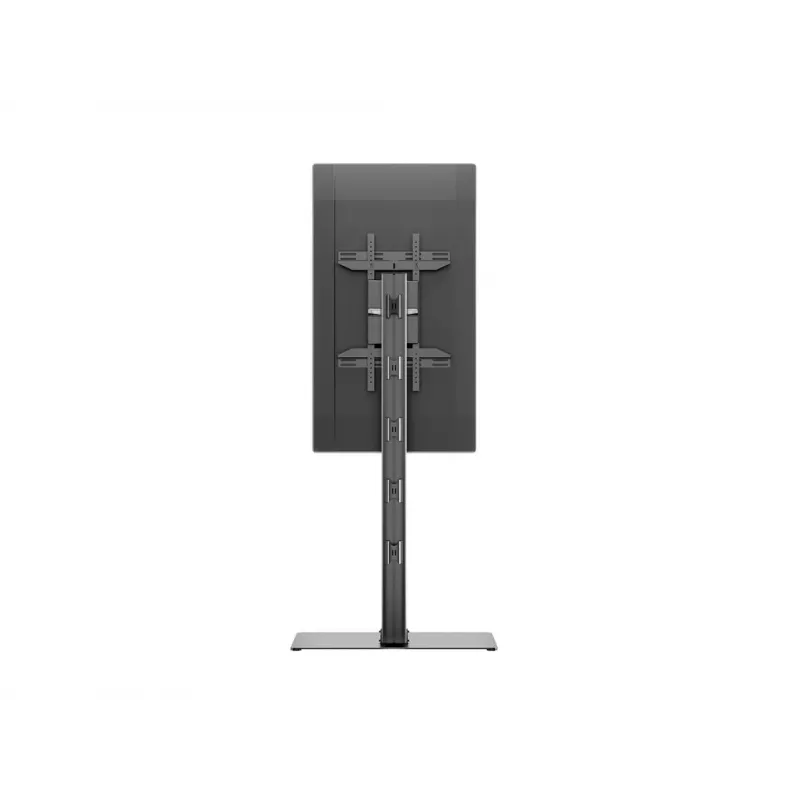 Grindinis stovas ekranui Multibrackets M 180 Single Black su pagrindo plokšte