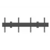 Multibrackets M Wallmount Pro MBW2U fiksuotas juodas sieninis laikiklis dviems ekranams