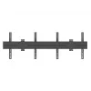 Multibrackets M Wallmount Pro MBW2U fiksuotas juodas sieninis laikiklis dviems ekranams