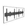 Multibrackets M Wallmount Pro MBW2U fiksuotas juodas sieninis laikiklis dviems ekranams
