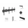 Multibrackets M Wallmount Pro MBW2U fiksuotas juodas sieninis laikiklis dviems ekranams