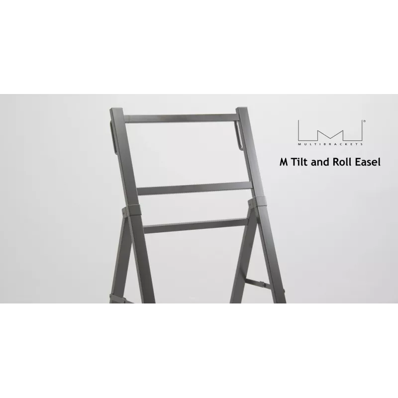 Multibrackets M Tilt and Roll Easel mobilus stovas ekranui, juodas, maksimali apkrova 50 kg