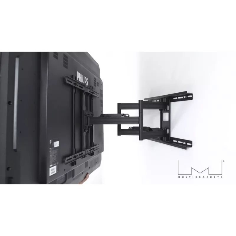 Laikiklis sieninis Multibrackets M Universal Flexarm Pro 60 kg Heavy Duty Black