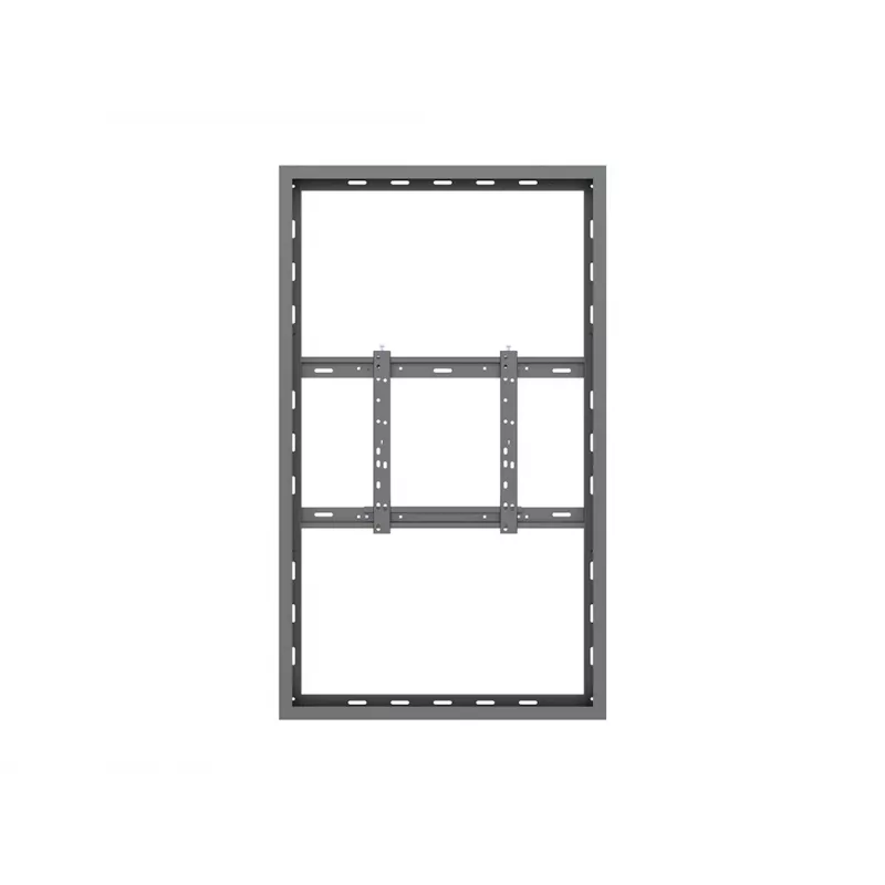 Multibrackets M Pro Series korpusas 55 colių sieninis vidutinis juodas plieninis horizontaliai/vertikaliai