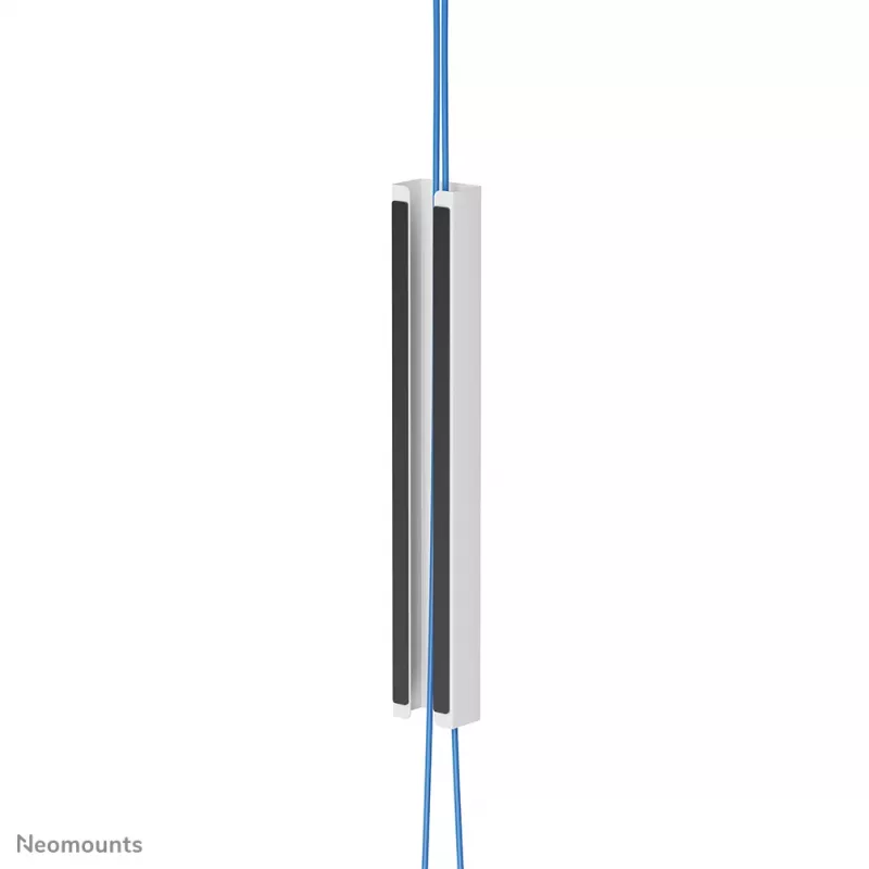 Kabelių dangtelis Neomounts ADS06-123WH magnetinis baltas reguliuojamo aukščio stalams keliems kabeliams