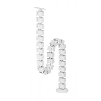 Kabelių stuburo organizatorius Neomounts ADS06-130WH varžtais tvirtinamas, baltas, 130 mm