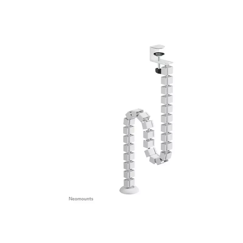 Neomounts ADS06-131WH balta kabelių tvarkyklė su spaustuku