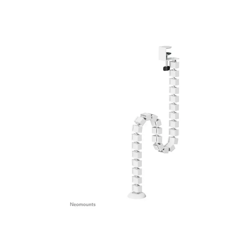 Neomounts ADS06-131WH balta kabelių tvarkyklė su spaustuku