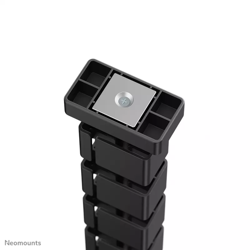 Neomounts ADS06-132BL magnetinis lanksčios kabelių organizavimo sistemos stuburas, juodas