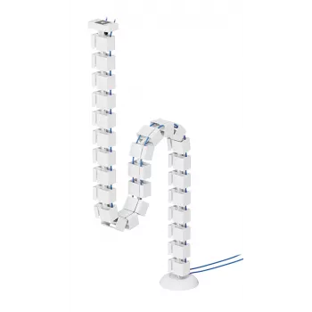 Kabelių stuburo organizatorius Neomounts ADS06-132WH baltas magnetinis modulinis kabelių valdymo sprendimas