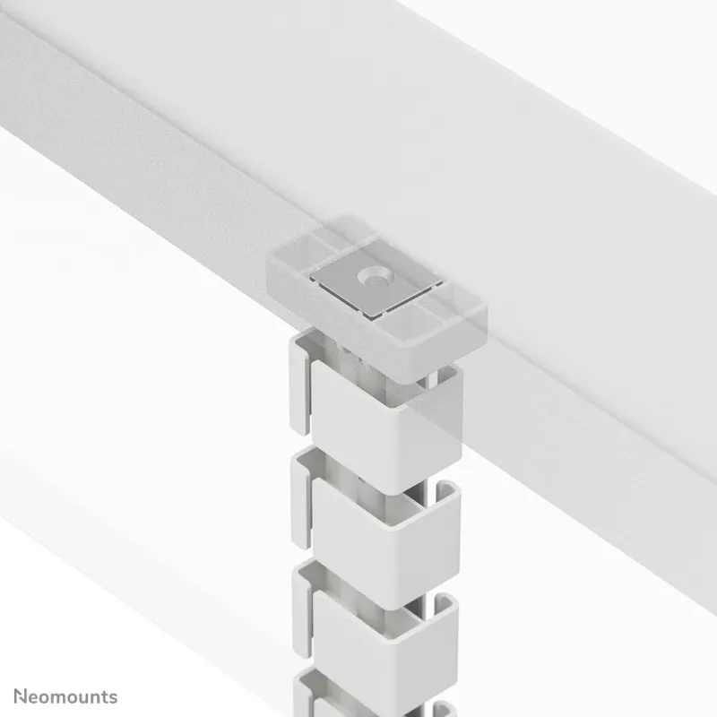 Kabelių stuburo organizatorius Neomounts ADS06-132WH baltas magnetinis modulinis kabelių valdymo sprendimas