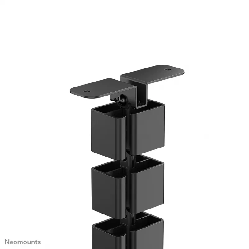 Kabelių kanalas su magnetiniu dangteliu Neomounts ADS06-133BL, juodas