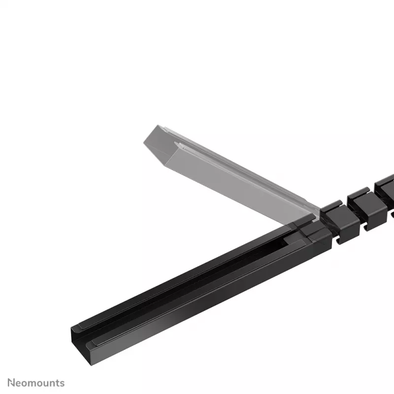 Kabelių kanalas su magnetiniu dangteliu Neomounts ADS06-133BL, juodas