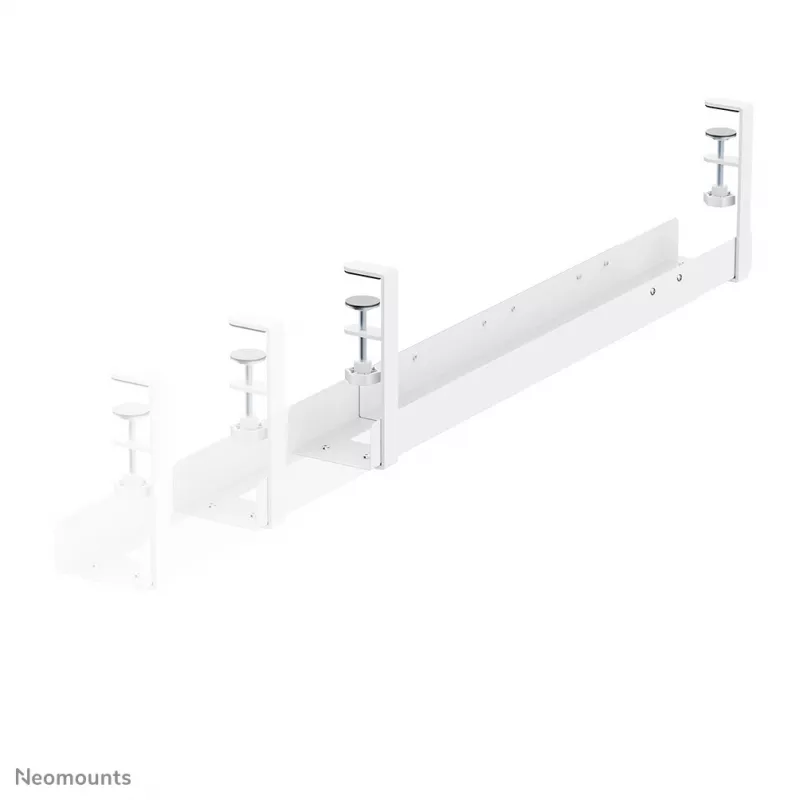 Kabelių dėklas Neomounts ADS07-120WH spaustuvinis dizainas, universalus, baltas