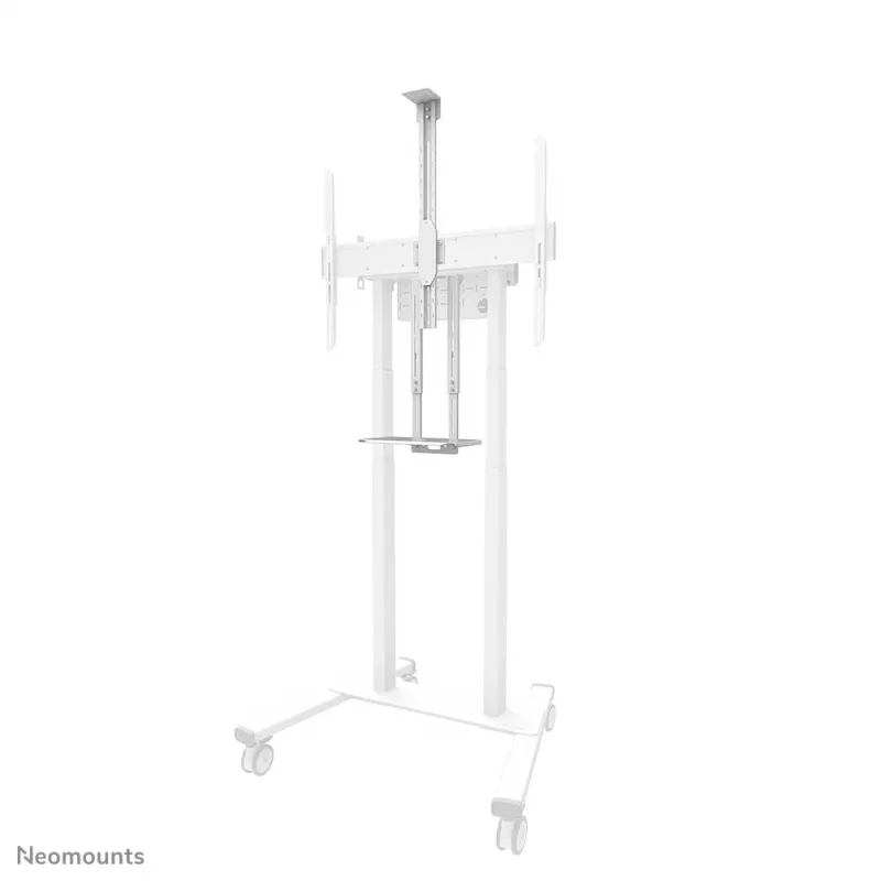 Neomounts AFL-875WH1 „videobar“ ir multimedijos rinkinys, kameros / AV lentyna, su Logitech Rally Bar (Mini) adapteriu, maks. 9 kg, plienas, balta
