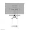 Neomounts AFL-875WH1 „videobar“ ir multimedijos rinkinys, kameros / AV lentyna, su Logitech Rally Bar (Mini) adapteriu, maks. 9 kg, plienas, balta