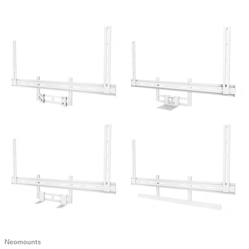Neomounts AV2-500WH vaizdo juostos laikiklis 43-110 colių - VESA - maks. 10 kg - universalus