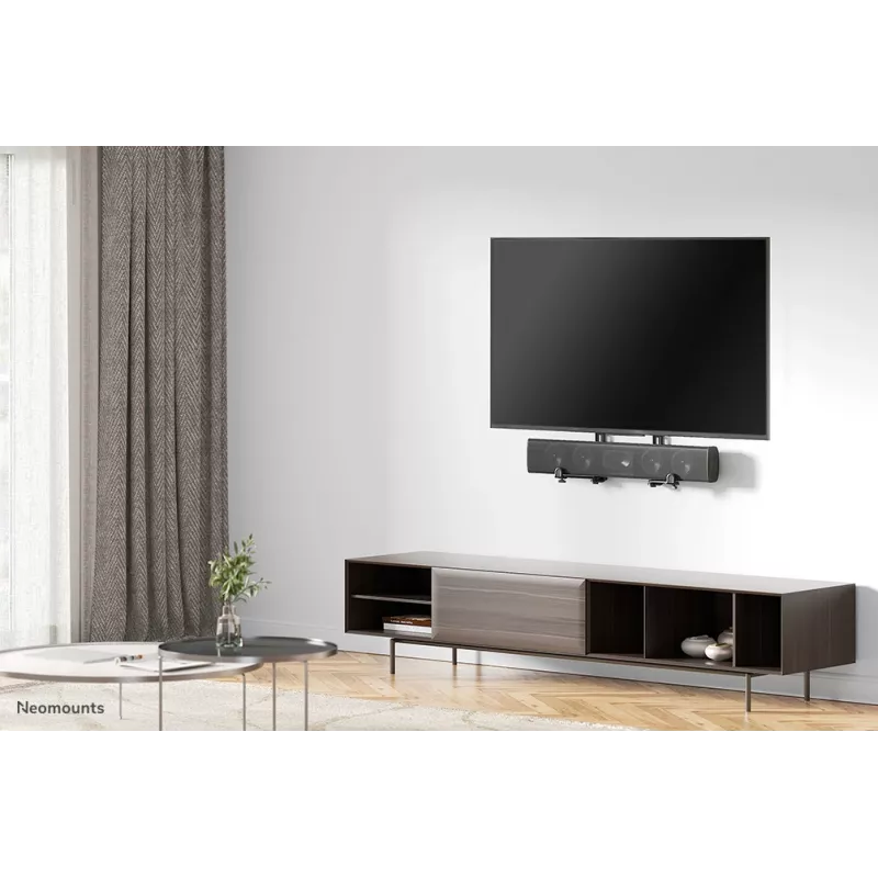 Neomounts AWL29-650BL1 laikiklis videobarams / soundbarams VESA – max 15 kg – universalus
