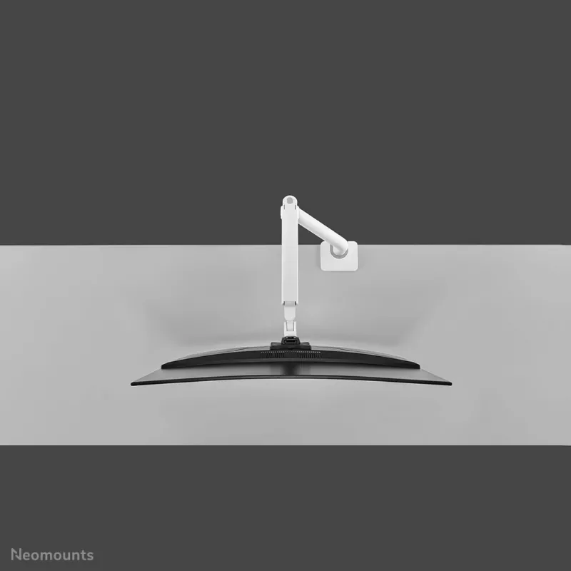 Neomounts DS70S-950WH1 Monitorinis laikiklis 17-49 colių - dujinė spyruoklė - Topfix - 180° stabdis