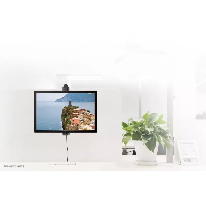 Neomounts FPMA-CH100BLACK Monitorinis laikiklis 10-30 colių pertvarai - sukamas