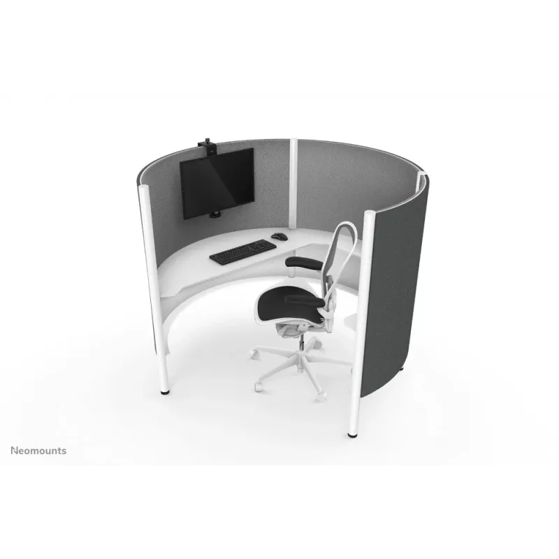 Neomounts FPMA-CH100BLACK Monitorinis laikiklis 10-30 colių pertvarai - sukamas