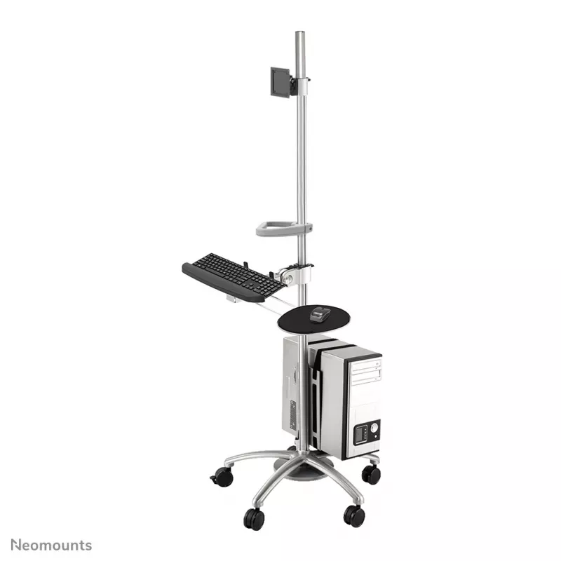 Neomounts FPMA-MOBILE1800 mobilioji darbo stotelė 10–27 colių