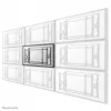 Neomounts LED-VW1750BLACK fiksuotas sieninis laikiklis vaizdo sienai, 32 inch–55 inch, 35 kg, VESA 200x200–600x400, juodas