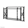 Neomounts LED-VW1750BLACK fiksuotas sieninis laikiklis vaizdo sienai, 32 inch–55 inch, 35 kg, VESA 200x200–600x400, juodas