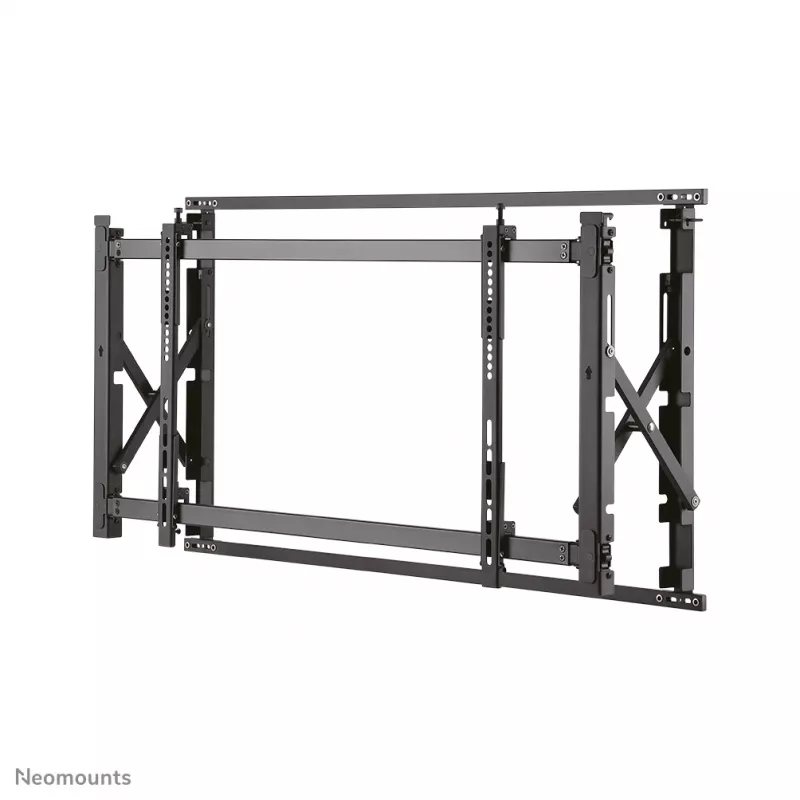 Neomounts LED-VW1750BLACK fiksuotas sieninis laikiklis vaizdo sienai, 32 inch–55 inch, 35 kg, VESA 200x200–600x400, juodas